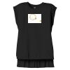 Women's Flowy Muscle Tee With Rolled Cuffs Thumbnail