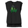 Women's Flowy Muscle Tee With Rolled Cuffs Thumbnail