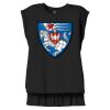 Women's Flowy Muscle Tee With Rolled Cuffs Thumbnail