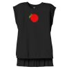 Women's Flowy Muscle Tee With Rolled Cuffs Thumbnail