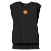 Women's Flowy Muscle Tee With Rolled Cuffs Thumbnail