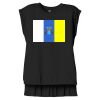 Women's Flowy Muscle Tee With Rolled Cuffs Thumbnail