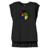 Women's Flowy Muscle Tee With Rolled Cuffs Thumbnail