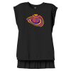 Women's Flowy Muscle Tee With Rolled Cuffs Thumbnail