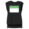 Women's Flowy Muscle Tee With Rolled Cuffs Thumbnail