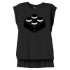 Women's Flowy Muscle Tee With Rolled Cuffs Thumbnail