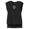 Women's Flowy Muscle Tee With Rolled Cuffs Thumbnail