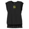 Women's Flowy Muscle Tee With Rolled Cuffs Thumbnail
