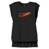 Women's Flowy Muscle Tee With Rolled Cuffs Thumbnail