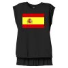 Women's Flowy Muscle Tee With Rolled Cuffs Thumbnail