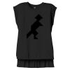 Women's Flowy Muscle Tee With Rolled Cuffs Thumbnail