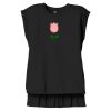 Women's Flowy Muscle Tee With Rolled Cuffs Thumbnail