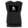 Women's Flowy Muscle Tee With Rolled Cuffs Thumbnail