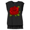 Women's Flowy Muscle Tee With Rolled Cuffs Thumbnail