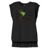 Women's Flowy Muscle Tee With Rolled Cuffs Thumbnail