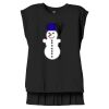 Women's Flowy Muscle Tee With Rolled Cuffs Thumbnail