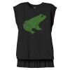 Women's Flowy Muscle Tee With Rolled Cuffs Thumbnail