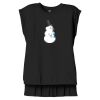 Women's Flowy Muscle Tee With Rolled Cuffs Thumbnail