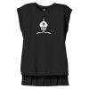 Women's Flowy Muscle Tee With Rolled Cuffs Thumbnail