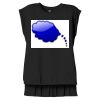 Women's Flowy Muscle Tee With Rolled Cuffs Thumbnail