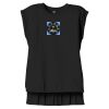 Women's Flowy Muscle Tee With Rolled Cuffs Thumbnail