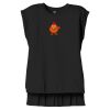 Women's Flowy Muscle Tee With Rolled Cuffs Thumbnail