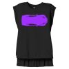 Women's Flowy Muscle Tee With Rolled Cuffs Thumbnail