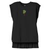 Women's Flowy Muscle Tee With Rolled Cuffs Thumbnail