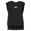 Women's Flowy Muscle Tee With Rolled Cuffs Thumbnail