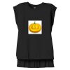 Women's Flowy Muscle Tee With Rolled Cuffs Thumbnail