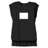 Women's Flowy Muscle Tee With Rolled Cuffs Thumbnail