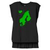 Women's Flowy Muscle Tee With Rolled Cuffs Thumbnail