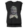 Women's Flowy Muscle Tee With Rolled Cuffs Thumbnail