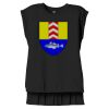 Women's Flowy Muscle Tee With Rolled Cuffs Thumbnail