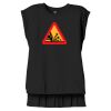 Women's Flowy Muscle Tee With Rolled Cuffs Thumbnail
