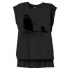 Women's Flowy Muscle Tee With Rolled Cuffs Thumbnail