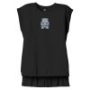 Women's Flowy Muscle Tee With Rolled Cuffs Thumbnail