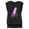 Women's Flowy Muscle Tee With Rolled Cuffs Thumbnail