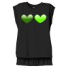 Women's Flowy Muscle Tee With Rolled Cuffs Thumbnail