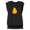 Women's Flowy Muscle Tee With Rolled Cuffs Thumbnail