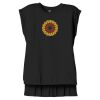 Women's Flowy Muscle Tee With Rolled Cuffs Thumbnail