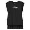 Women's Flowy Muscle Tee With Rolled Cuffs Thumbnail