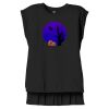 Women's Flowy Muscle Tee With Rolled Cuffs Thumbnail