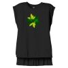 Women's Flowy Muscle Tee With Rolled Cuffs Thumbnail
