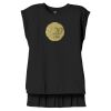 Women's Flowy Muscle Tee With Rolled Cuffs Thumbnail