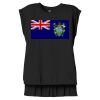 Women's Flowy Muscle Tee With Rolled Cuffs Thumbnail