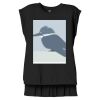 Women's Flowy Muscle Tee With Rolled Cuffs Thumbnail