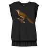 Women's Flowy Muscle Tee With Rolled Cuffs Thumbnail