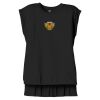 Women's Flowy Muscle Tee With Rolled Cuffs Thumbnail