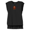 Women's Flowy Muscle Tee With Rolled Cuffs Thumbnail